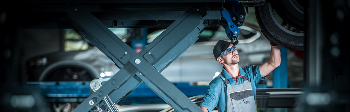 Mechanic Repairing a Car - Car Repairs Leicester